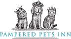 Pampered Pets business logo