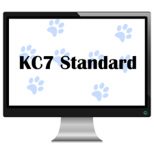 Computer screen with "KC7 Standard" on screen